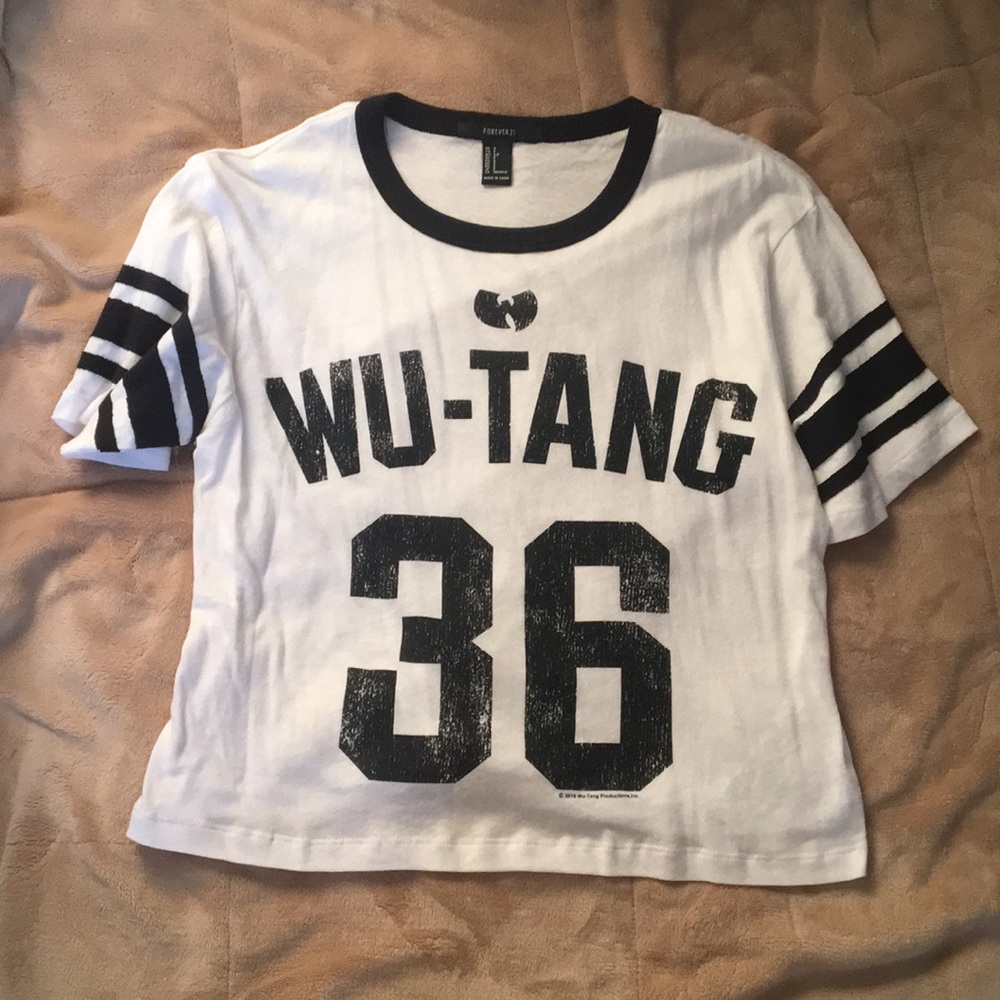 f21 wu-tang graphic tee🌹